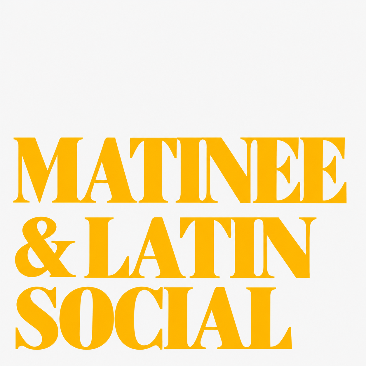 EVERY SUNDAY - MATINEE SOCIAL DANCE PARTY