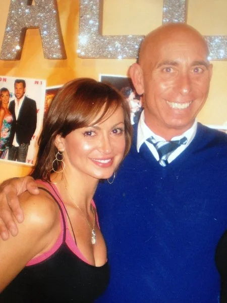 Karina Smirnoff (Dancing with the Stars) and Jeff Sandler, Co-Owner of Goldcoast Ballroom