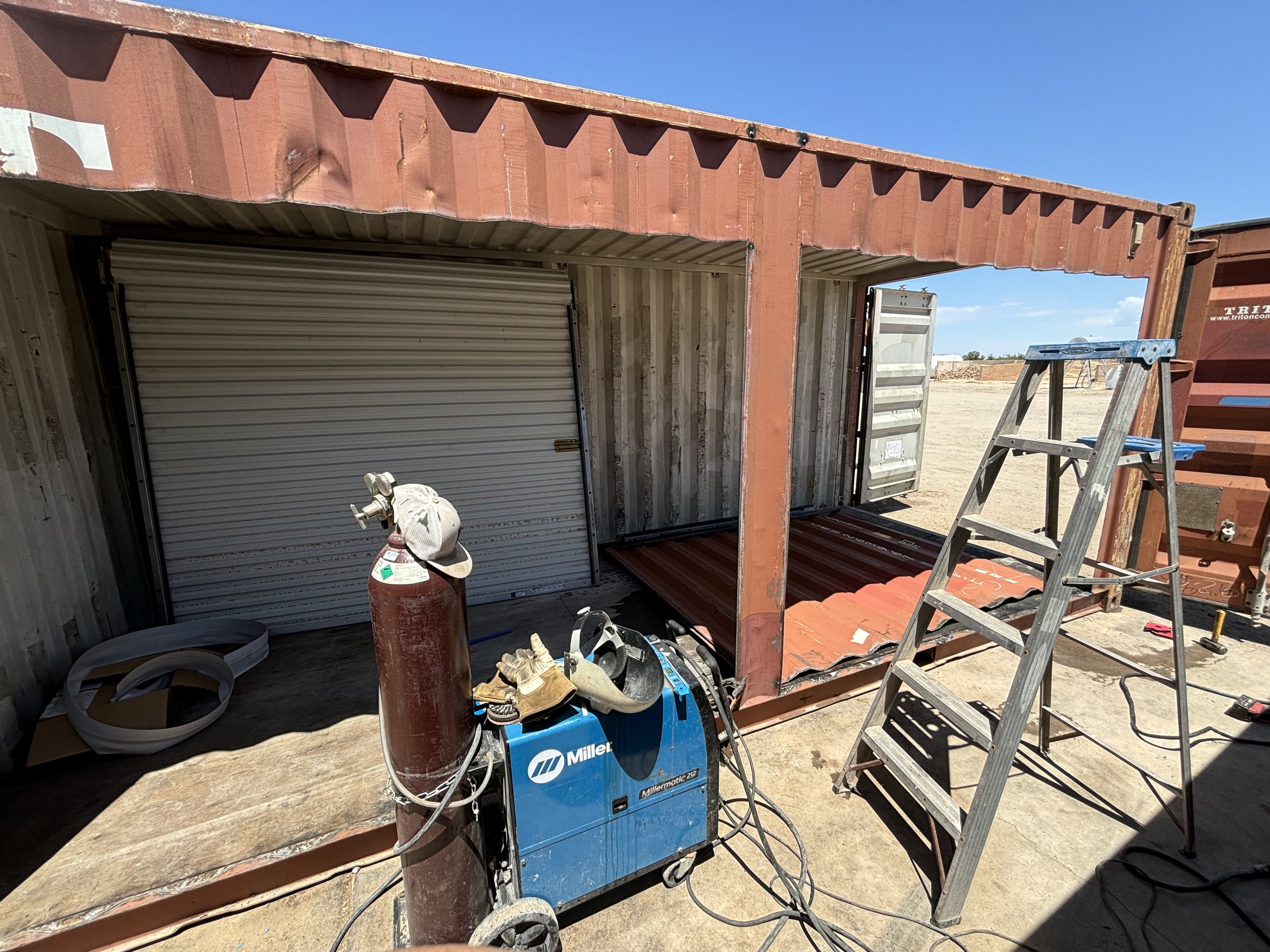 custom build storage container