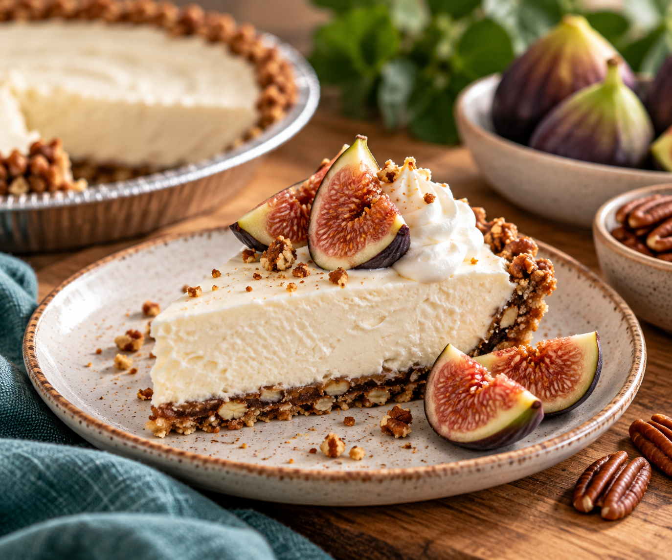 Sugar-Free No-Bake Cheesecake