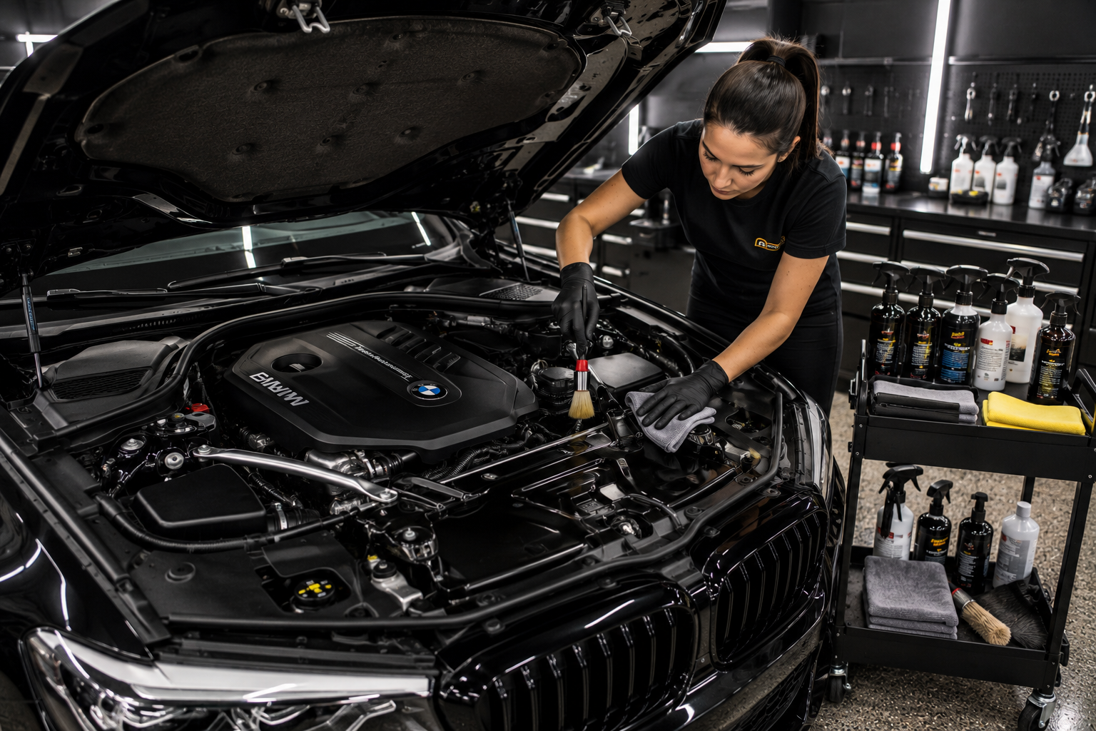 Engine Bay Detailing
