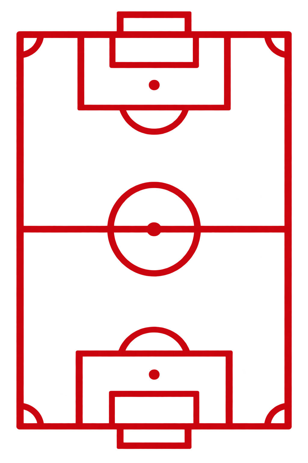 A red game design schematic with various symbols and shapes, possibly representing game mechanics or levels.