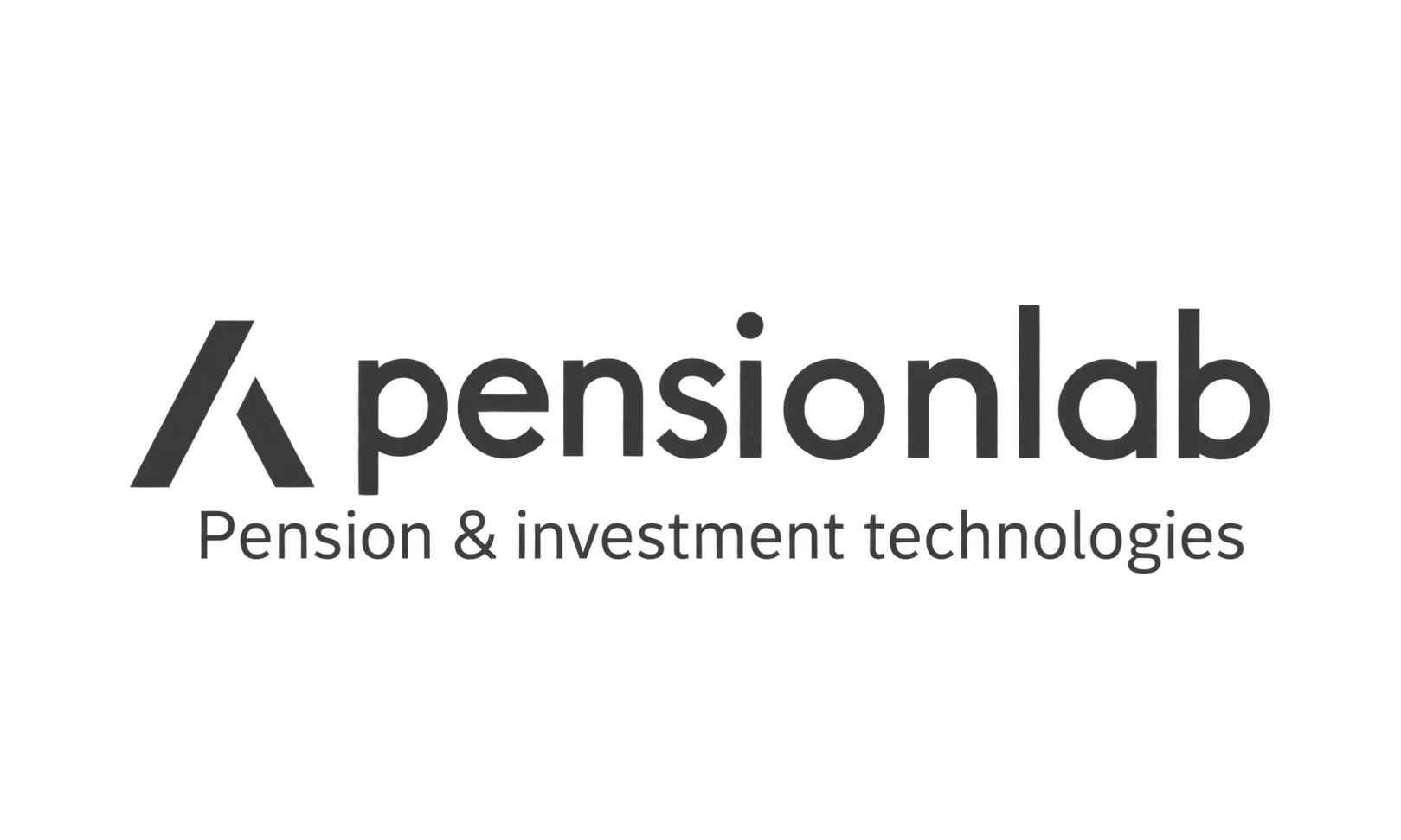 Logo of PensionsLab with text 'Pension & investment technologies' underneath.