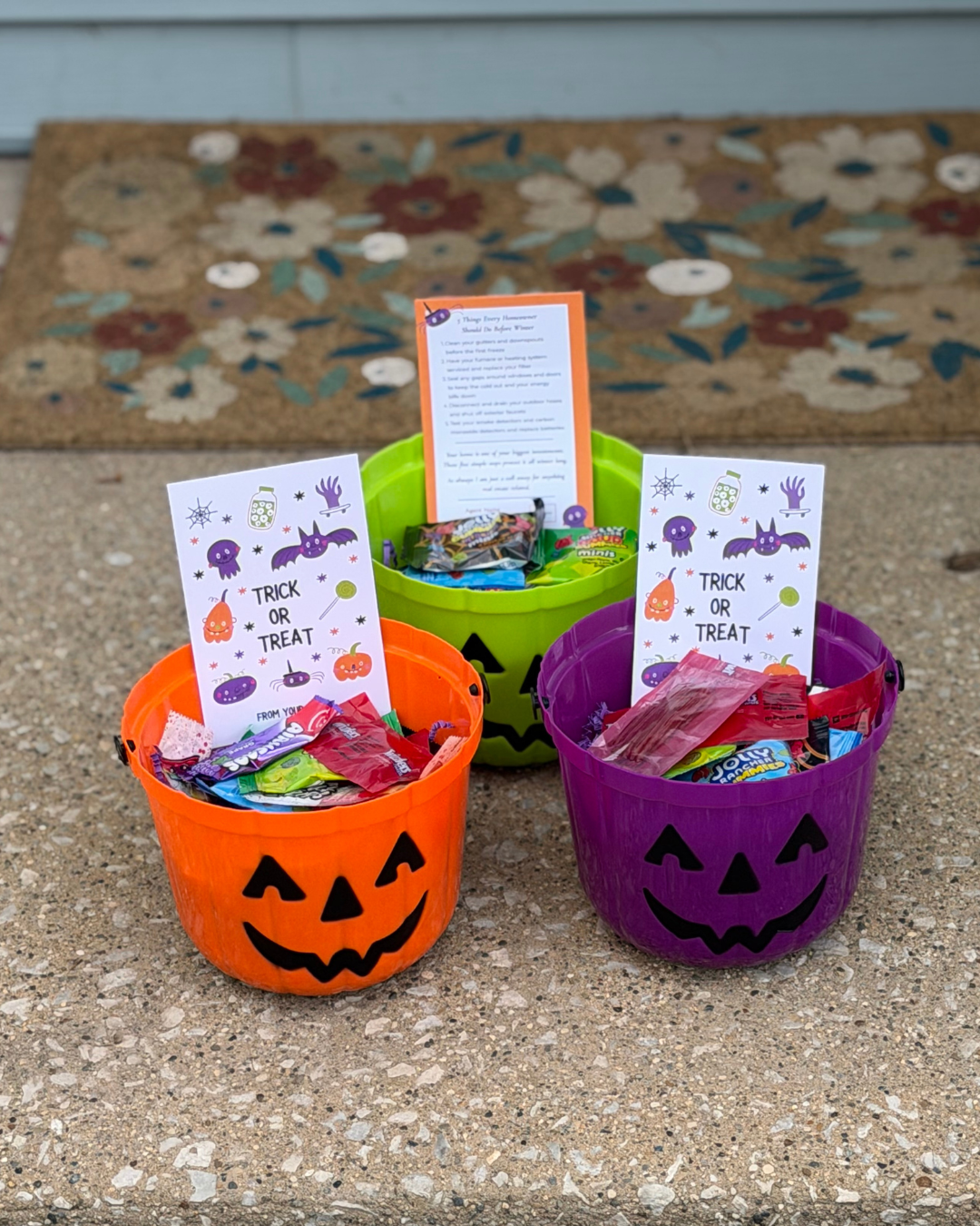 October Fully Assembled Pop-By Kit | Trick or Treat from Your Agent