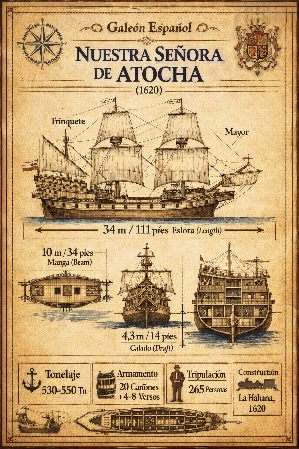 Galeon Nuestra Señora de Atocha