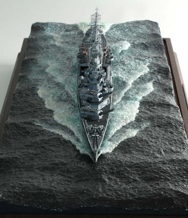 Diorama de Modelismo Naval 2