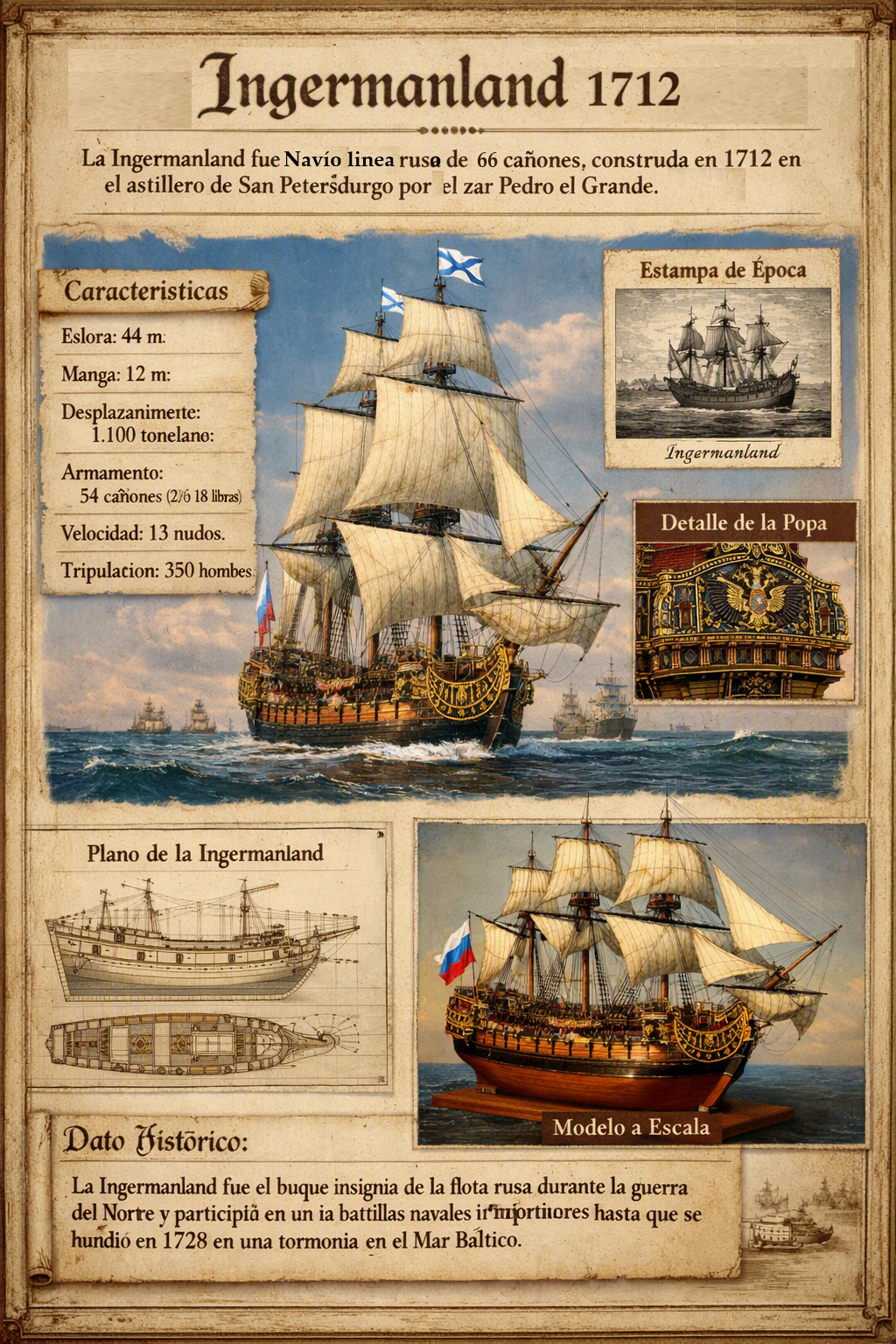 Navio de Linea ruso Ingermanland