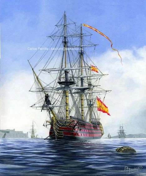 El Santisima Trinidad Navío de Linea
