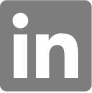 LinkedIn Icon Gray
