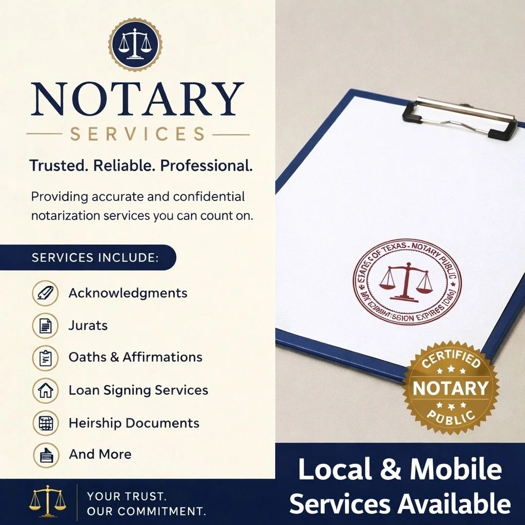 Texas Professional Notary Services