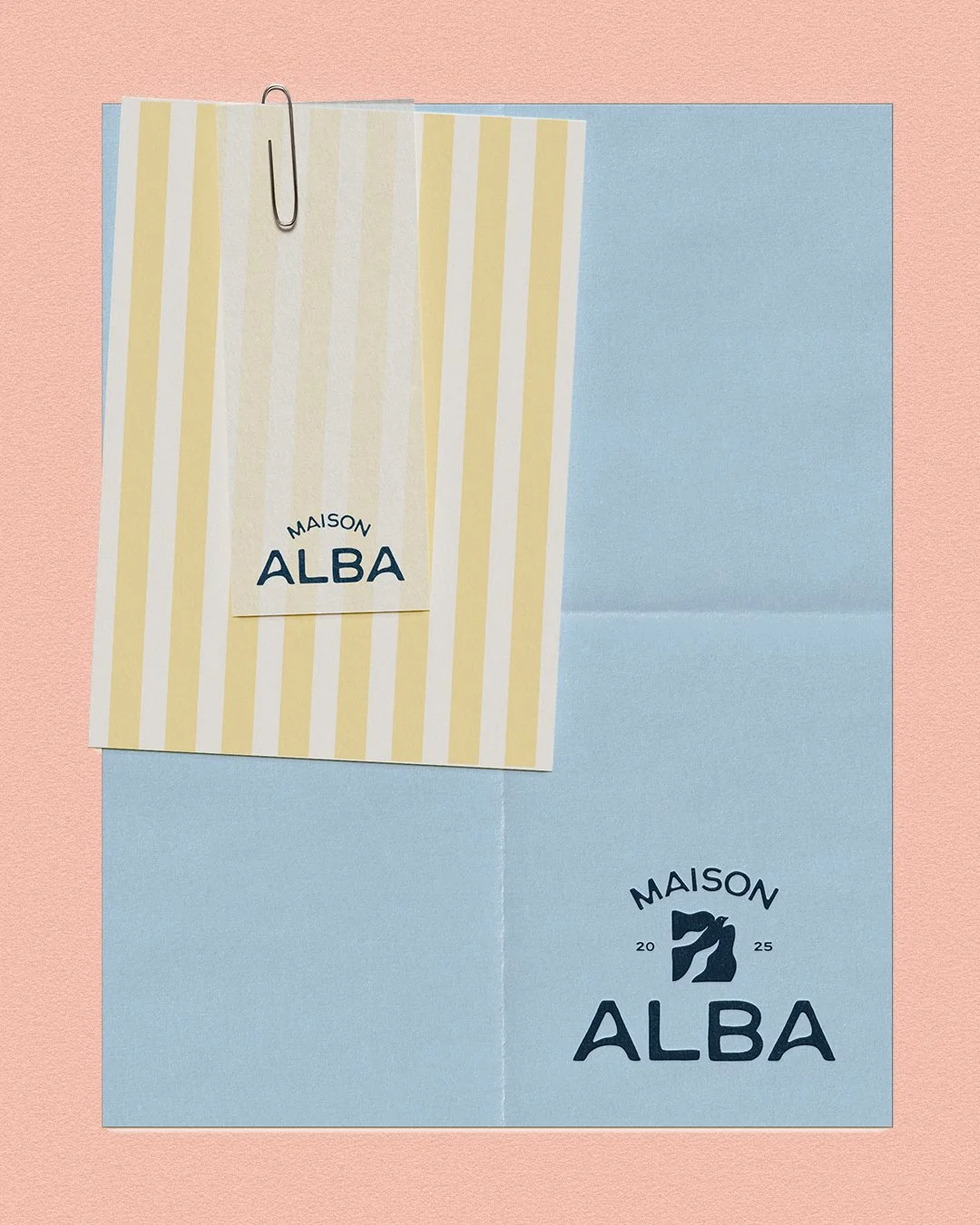 Sac imprimé Maison Alba