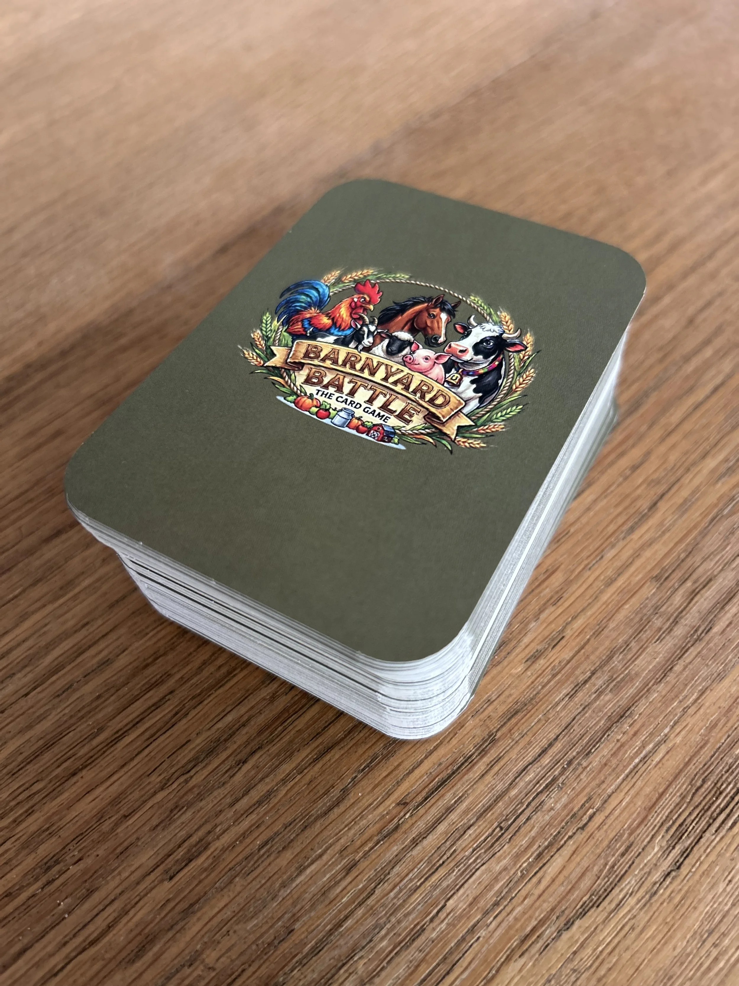 Barnyard Battle Card Game