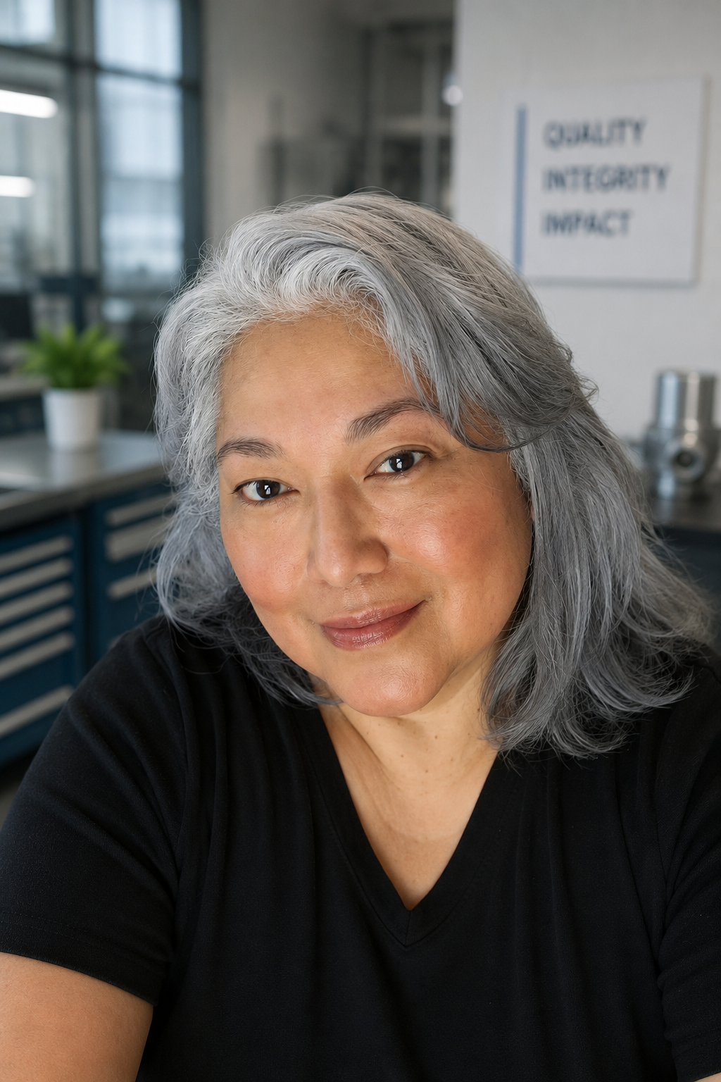 Micaela “Mickey” Corona, founder of Precision Quality Management Group.