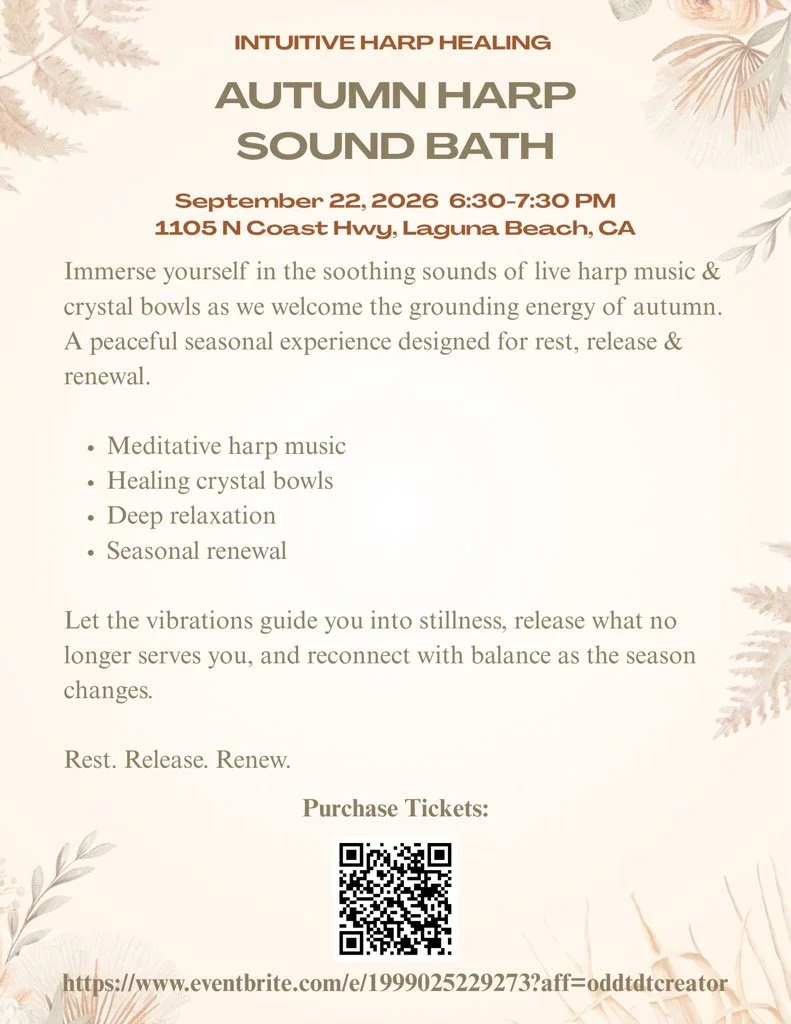 Autumn Harp Sound Bath