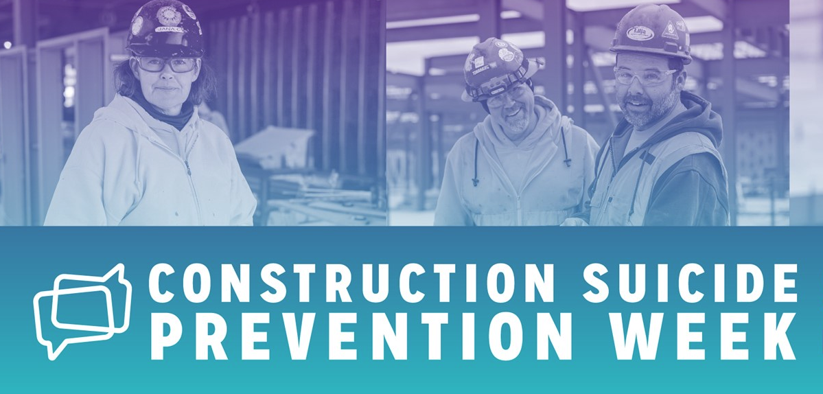2023 Construction Suicide Prevention Week, Sept 4-8