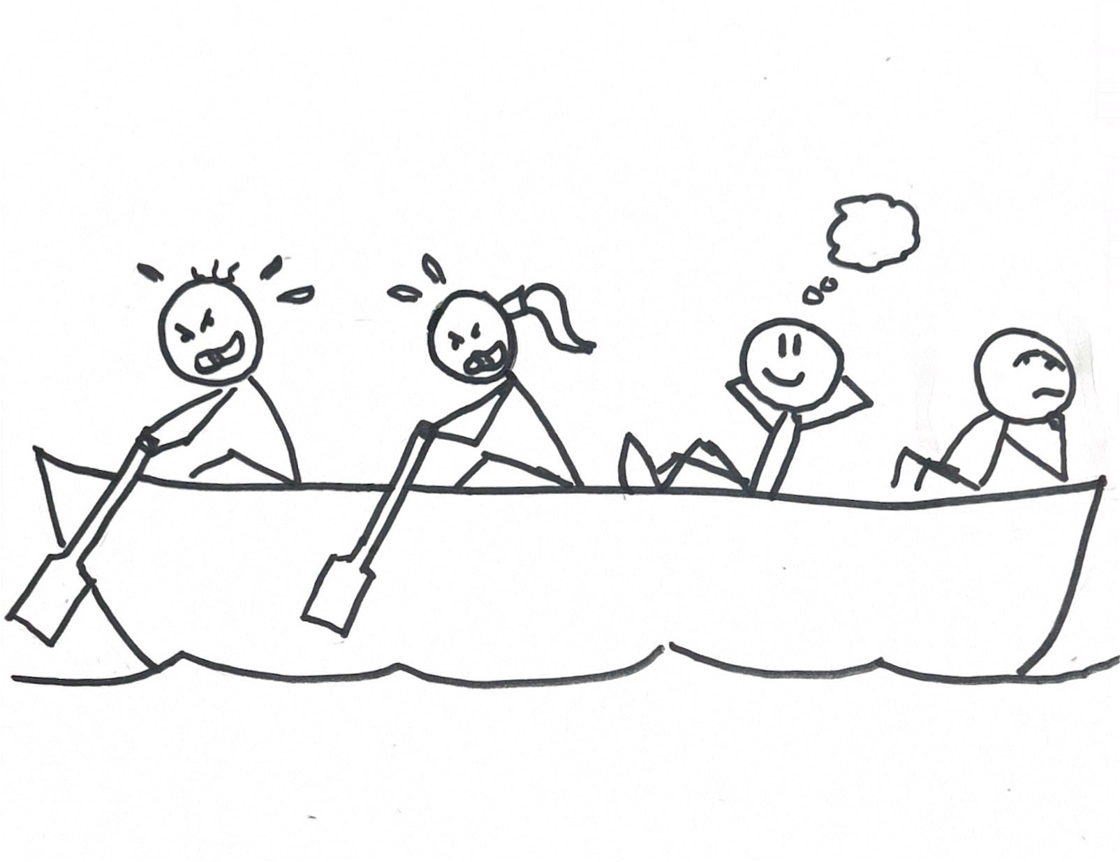 If You're in the Boat, Row!