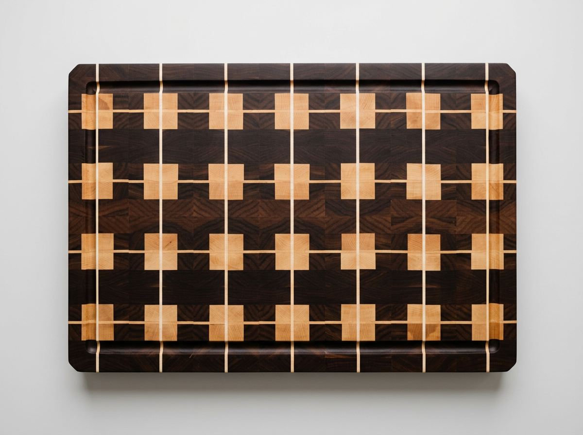 Squares & Stripes (Dark)