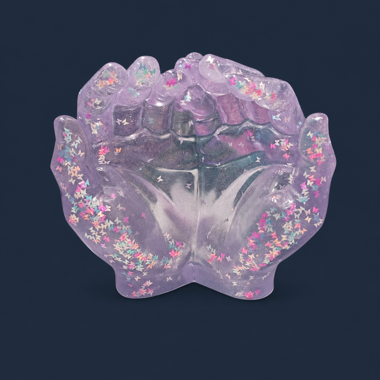 Wings of Hope Resin Hands