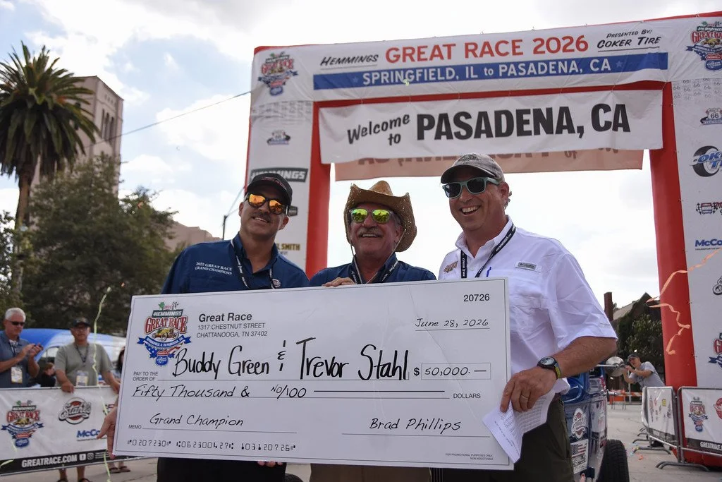 Full Circle on Route 66: Winning the 2026 Great Race