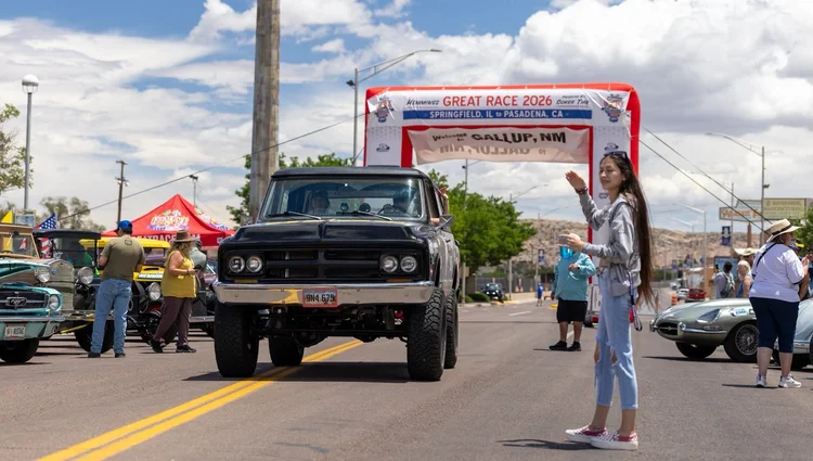 Great Race in Gallup, New Mexico