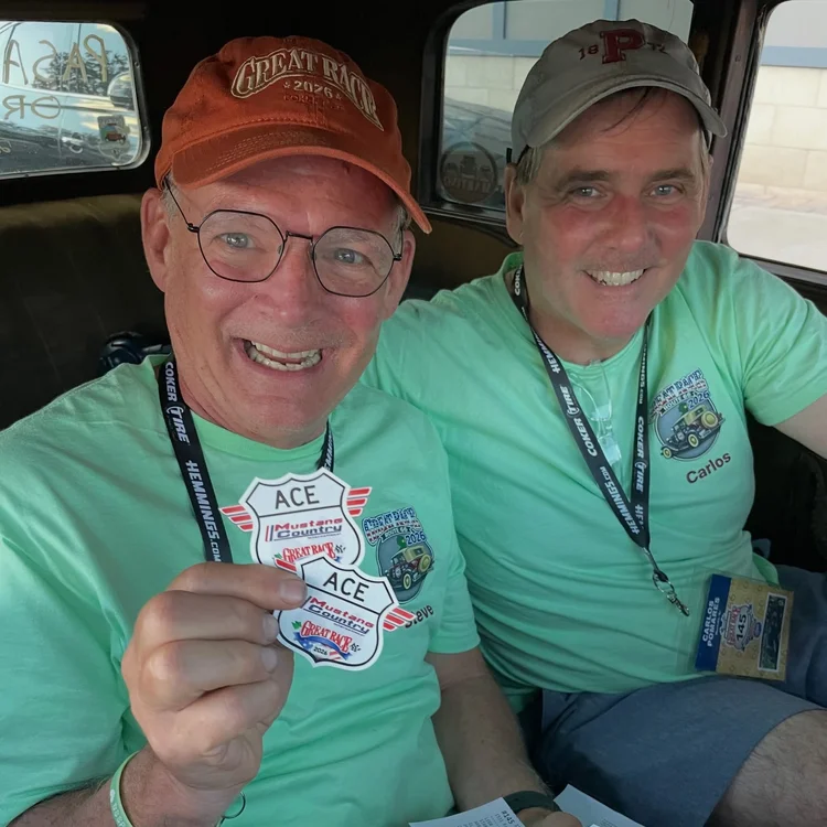 Great Race Ace sticker