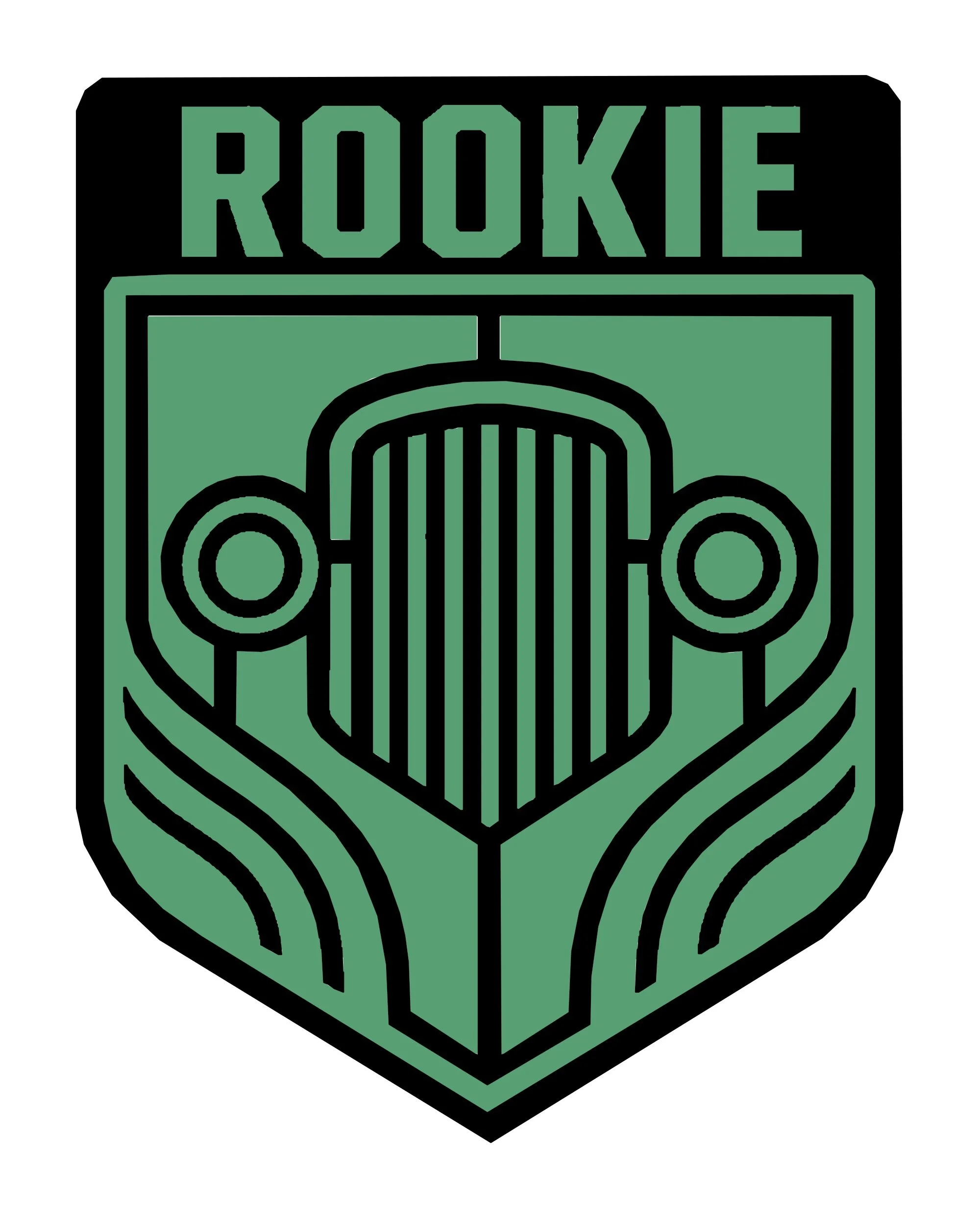 Rookie division badge