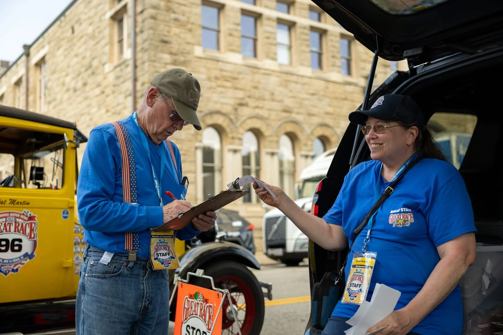 Great Race Rally Staff