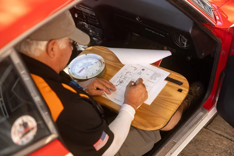 Great Race car preparation and maintenance