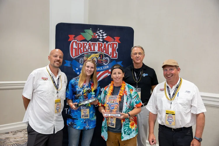 Annie Van Orman and Audrey Lemay, Manufacturer Award winners