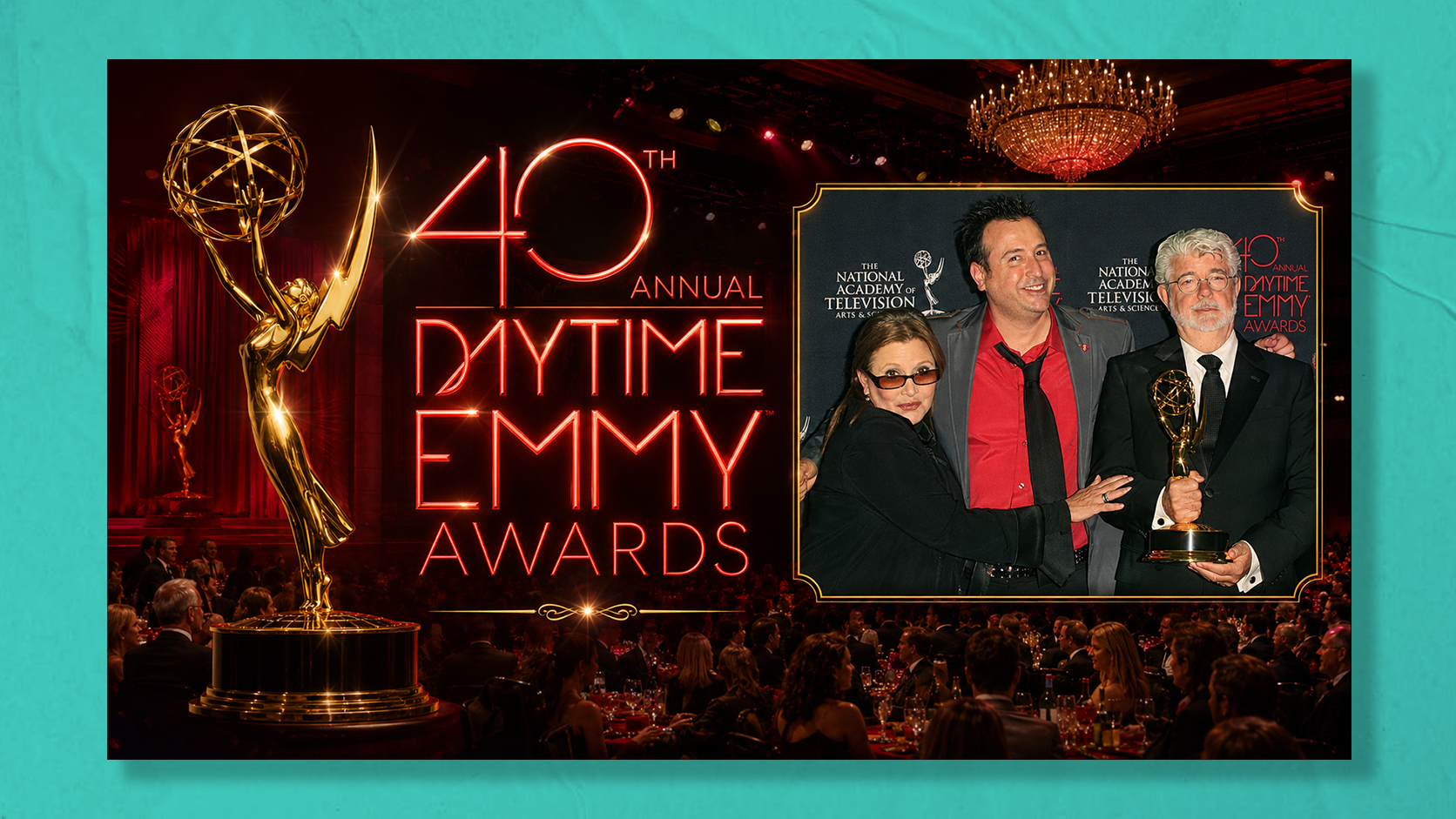 Reinventing the Daytime Emmys as a celebration of the full spectrum of daytime television. For two  years, the creative direction, production, broadcast distribution, sponsorship, PR and digital strategy, ultimately generated more than one billion me