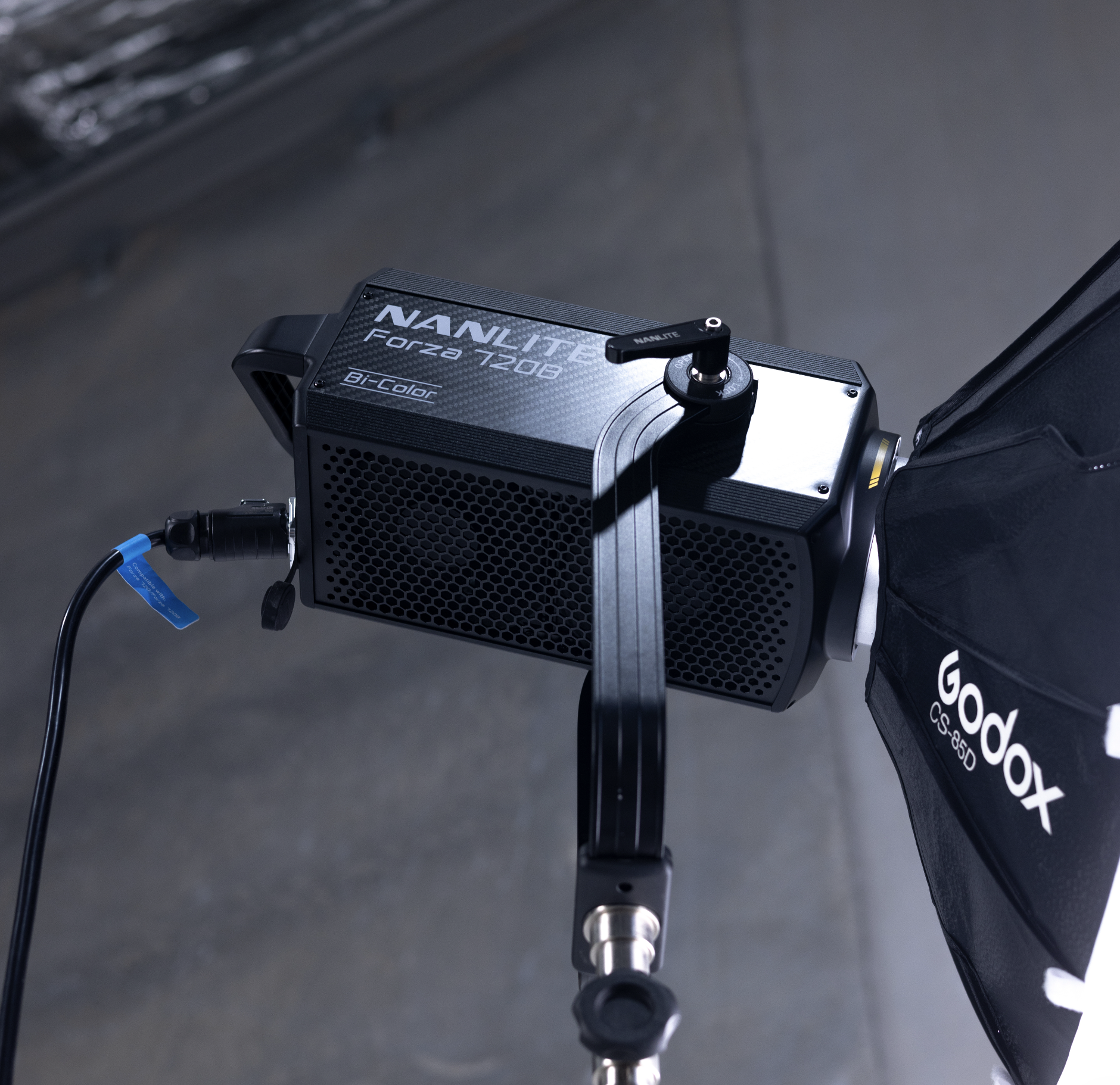 Nanlite Forza 720B professional studio light available for shoots at G Studios Content Studio