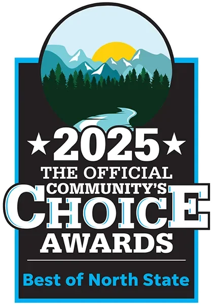 '2025 The Official Community's Choice Awards, Best of North State' for direct primary care doctor and walk in clinic in Redding, CA