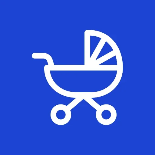 Icon of a baby stroller representing best walk in clinic pediatric primary care doctor in Redding, CA