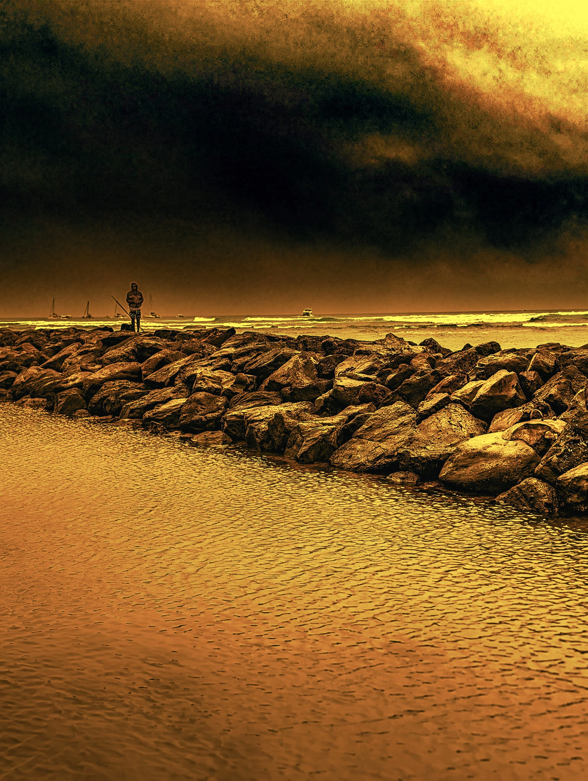 Lonely Fisherman
