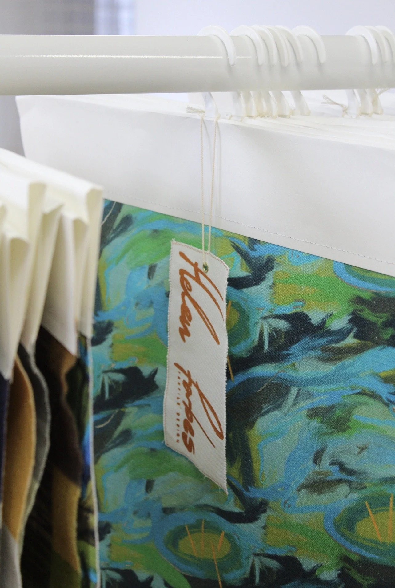 Digitally printed - Reactive dye on 'Killary' Linen