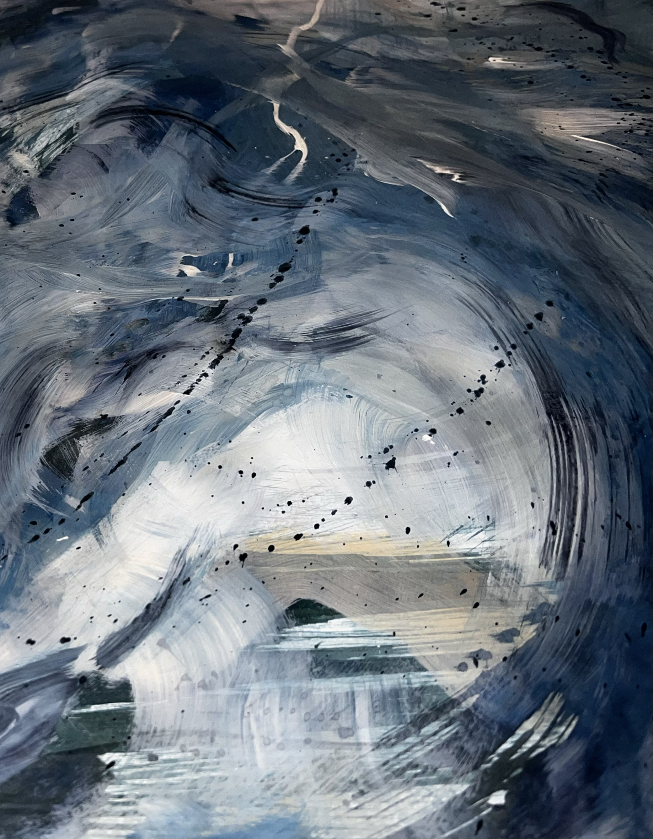 A2 Design development drawing - Mixed media