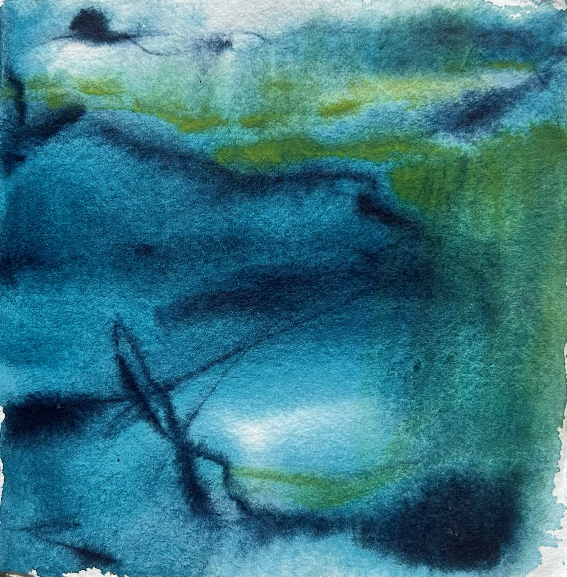 A5 drawing - Mixed media Ink