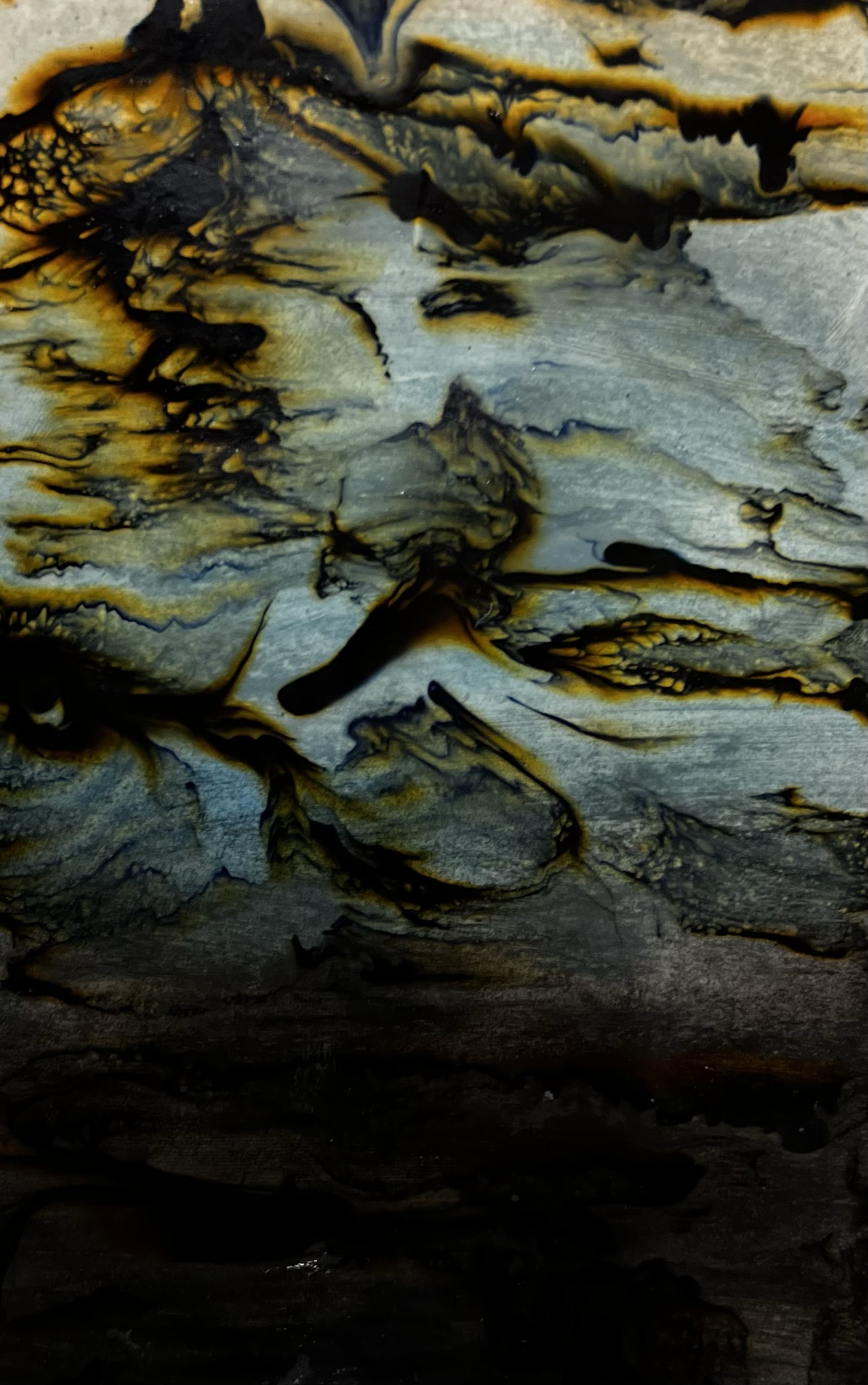 A5 Texture study - Mixed media
