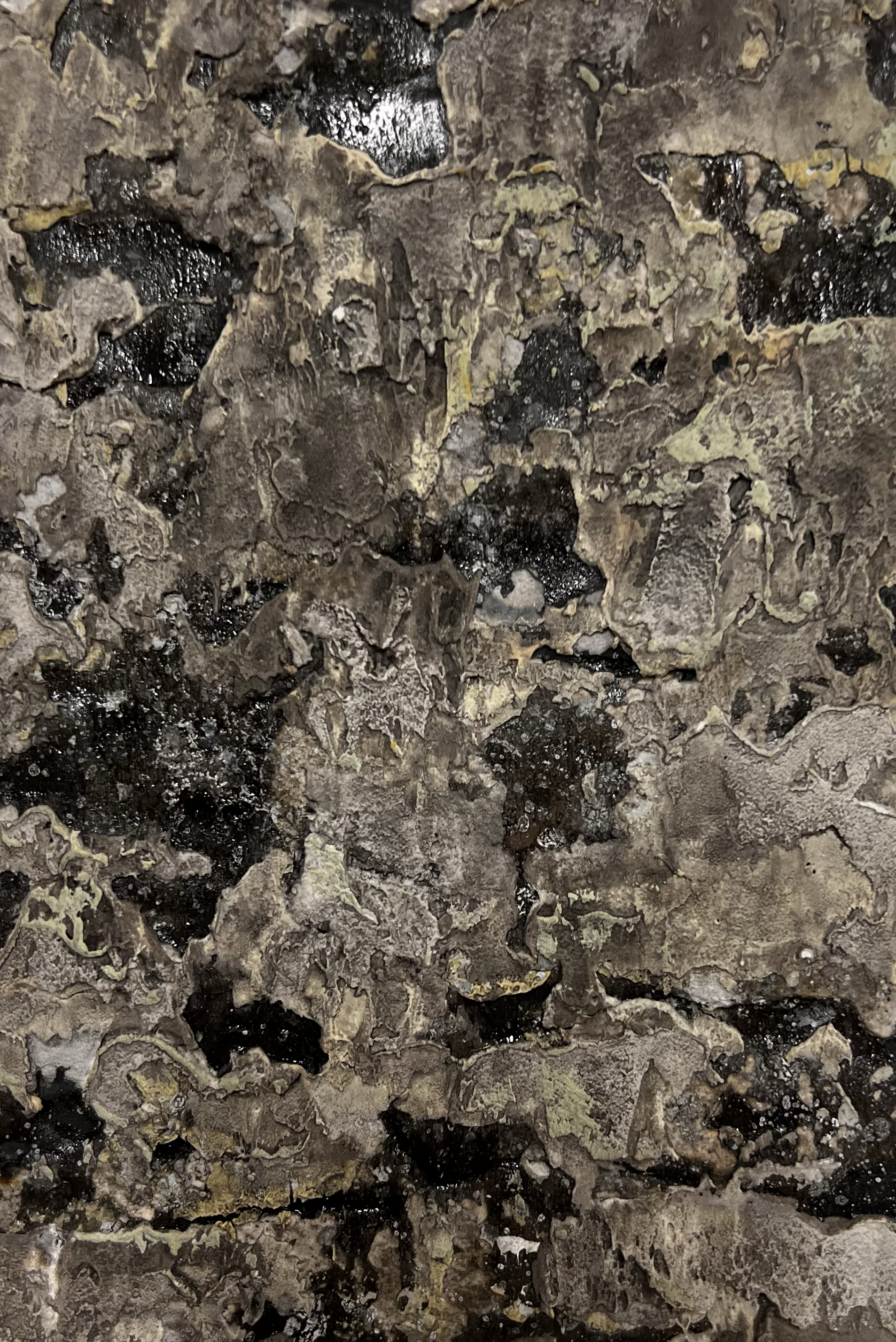 A5 Texture study - Mixed media