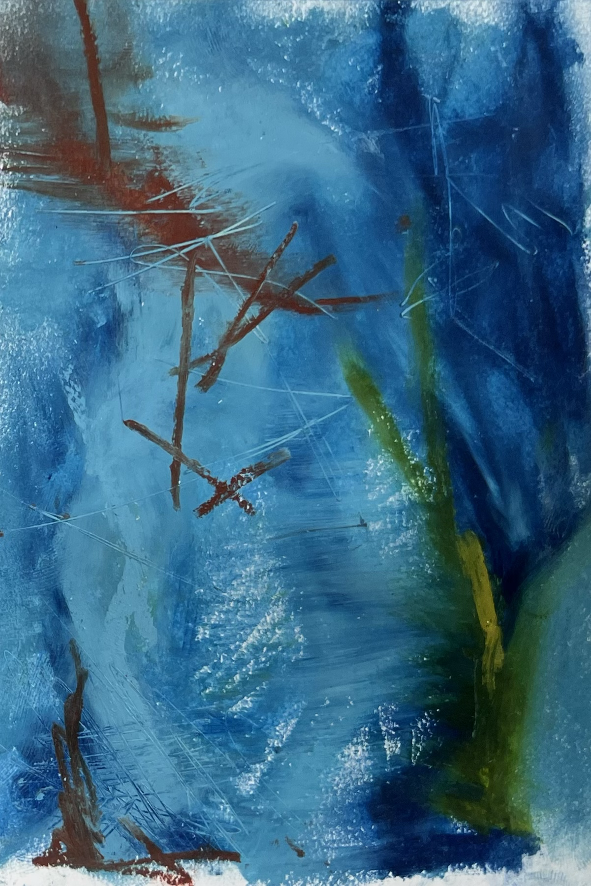 A5 drawing - Oil pastel