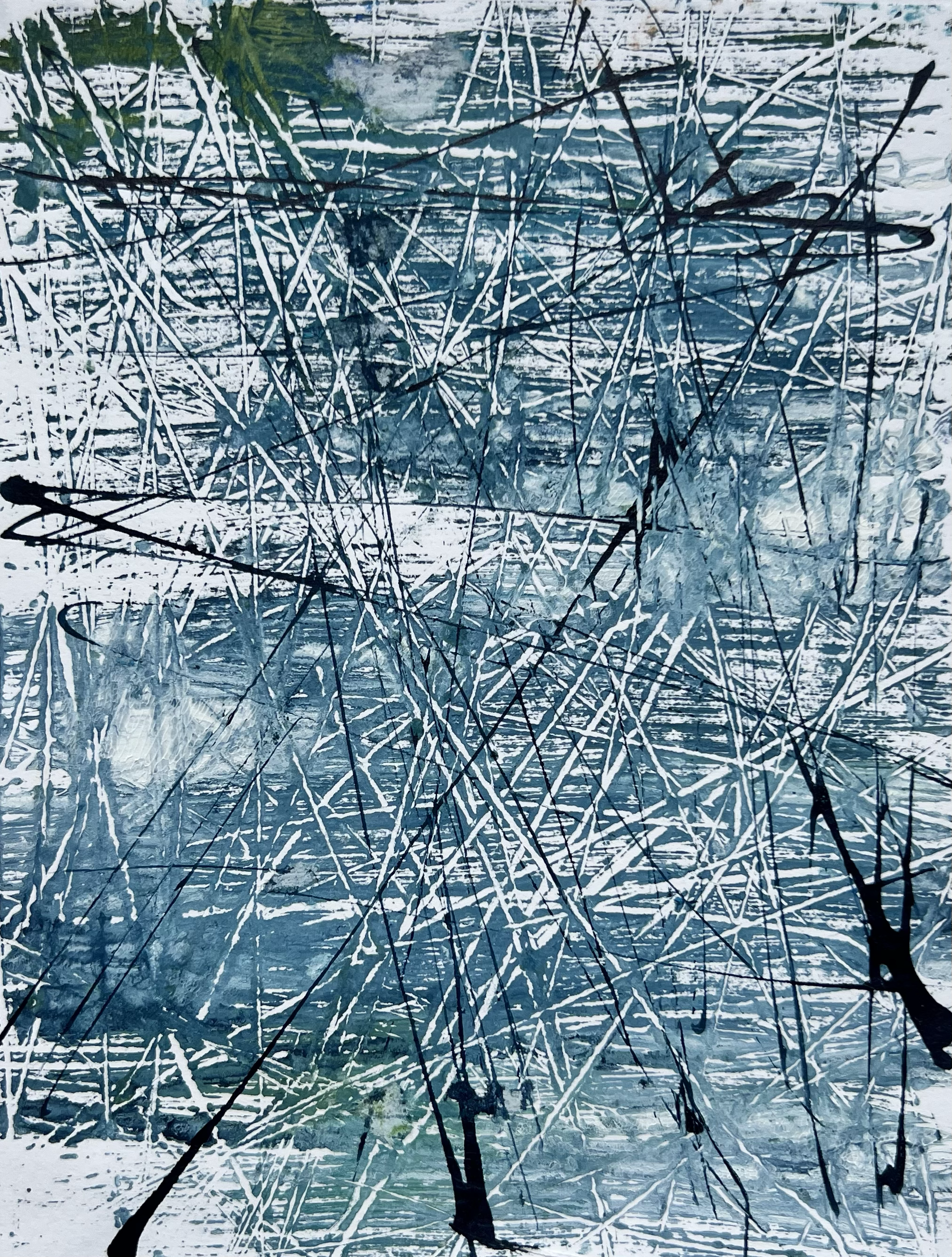 A5 drawing - Mixed media