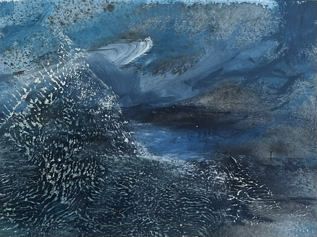 A5 drawing - Mixed media