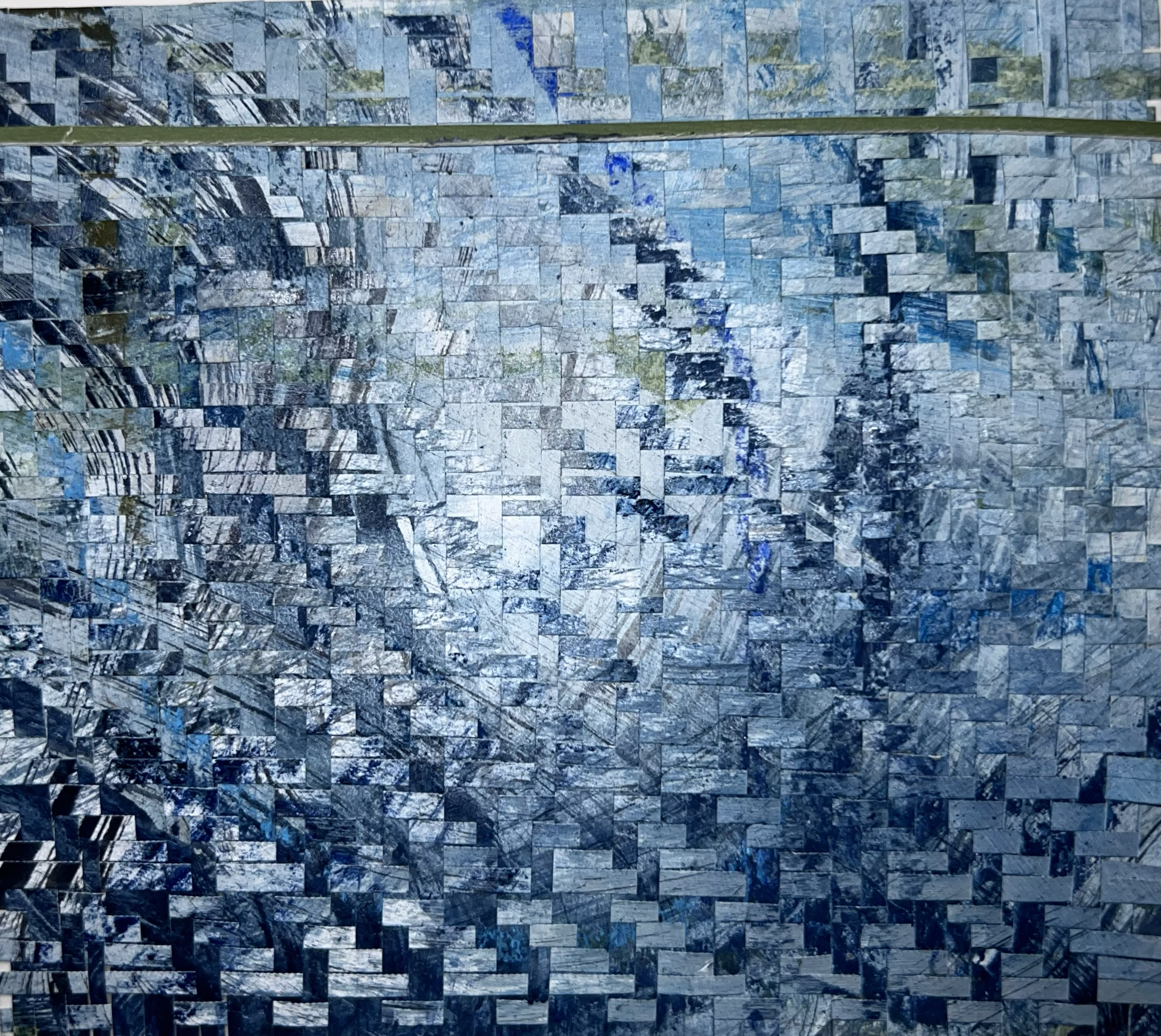2 x A5 Mixed media drawings - Woven together 