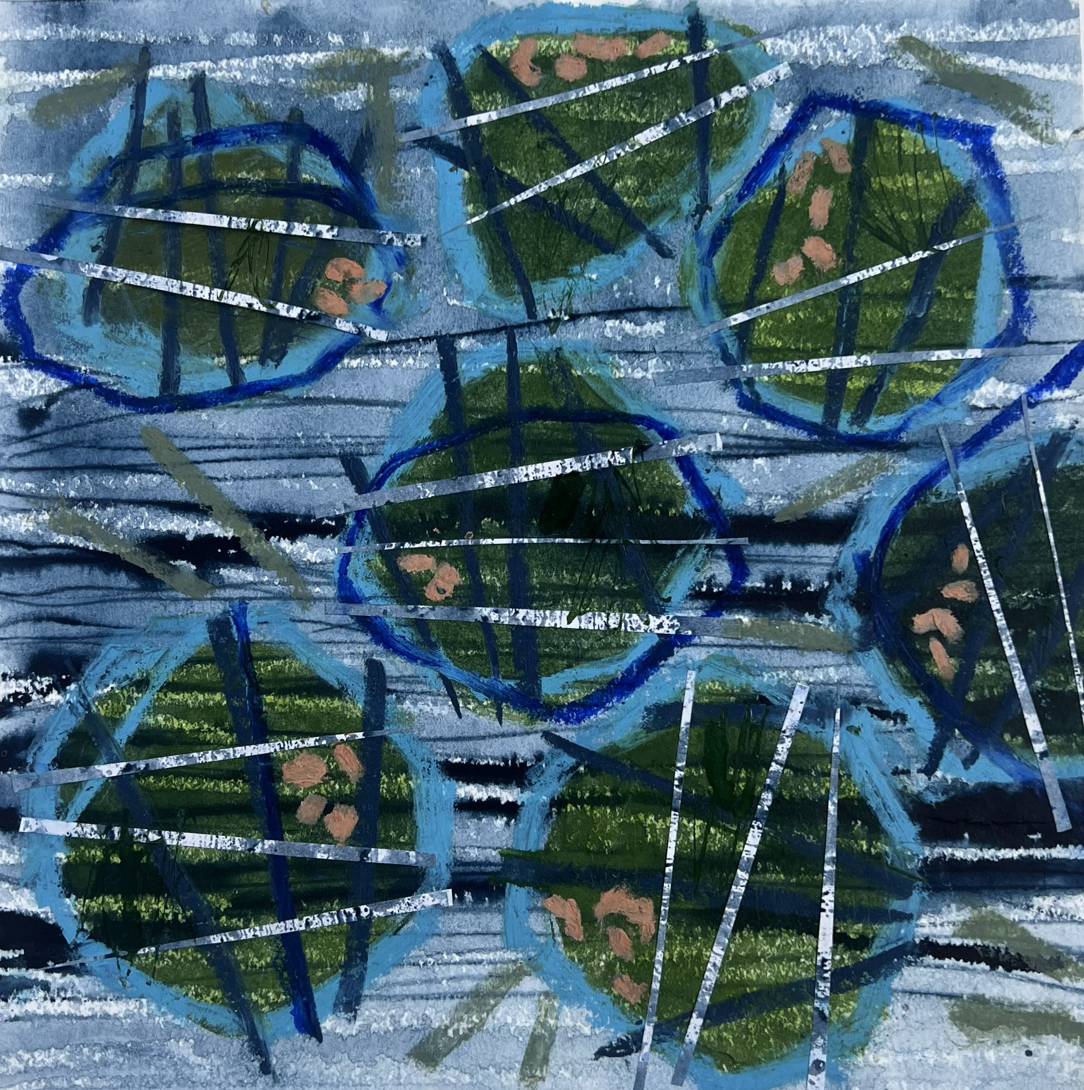 A5 drawing - Mixed media 