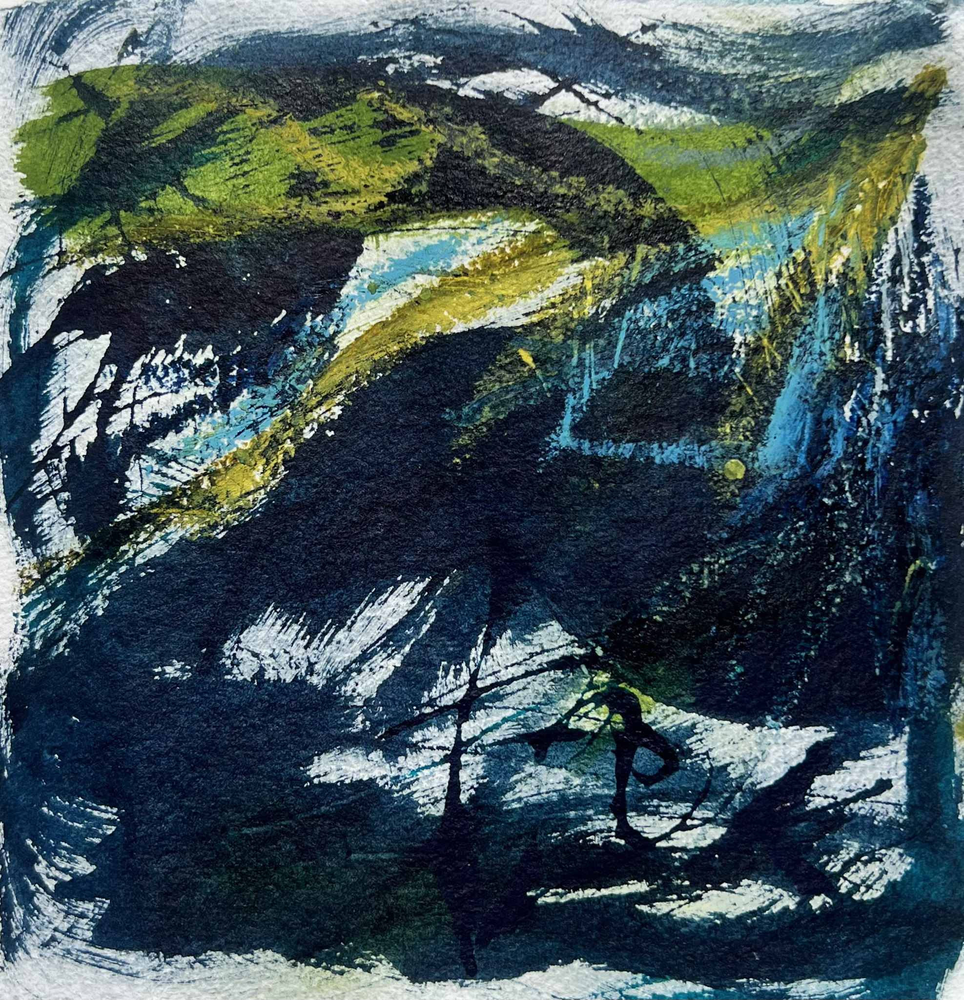 A5 drawing - Mixed media