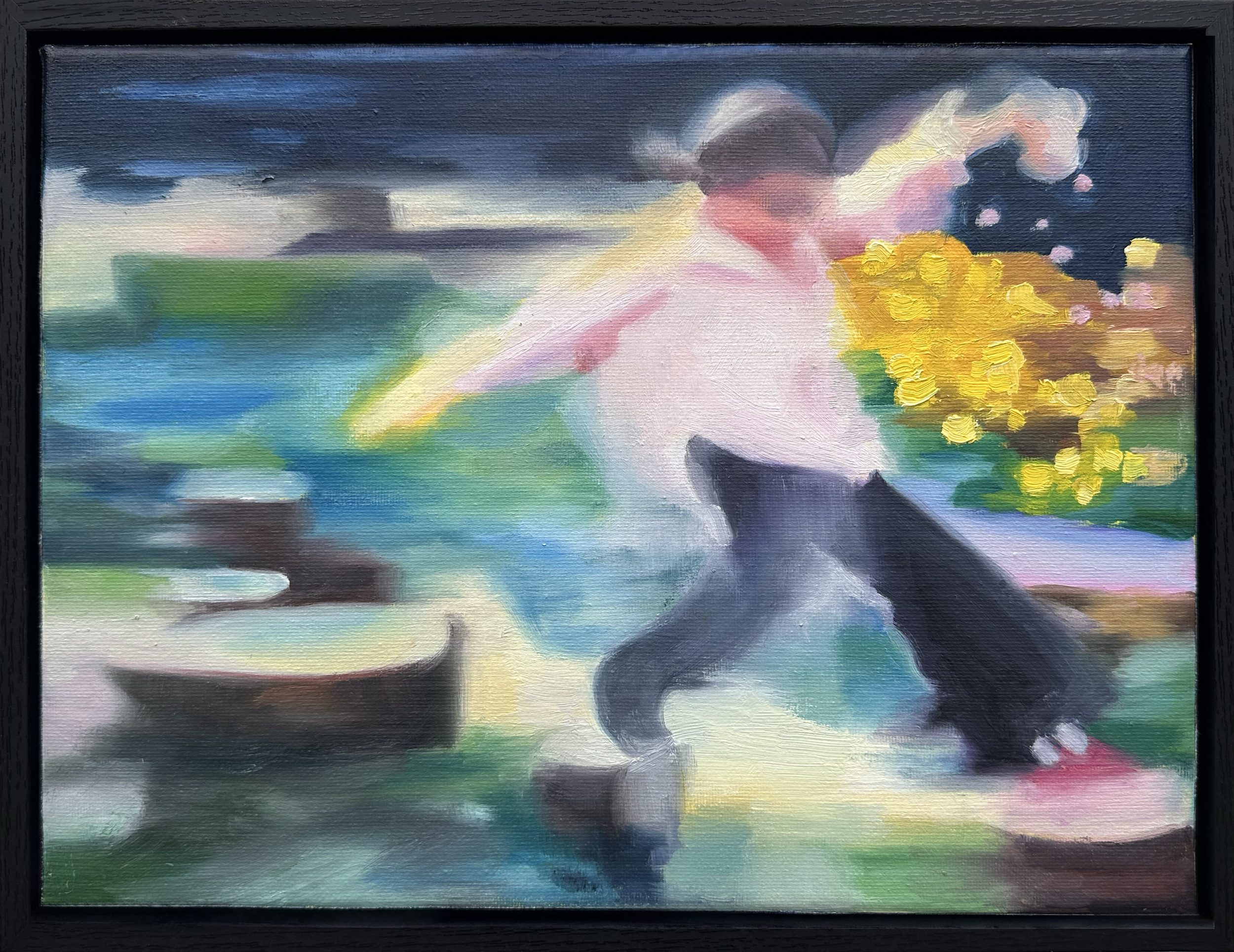Stepping Stones
Oil on Canvas
9x12