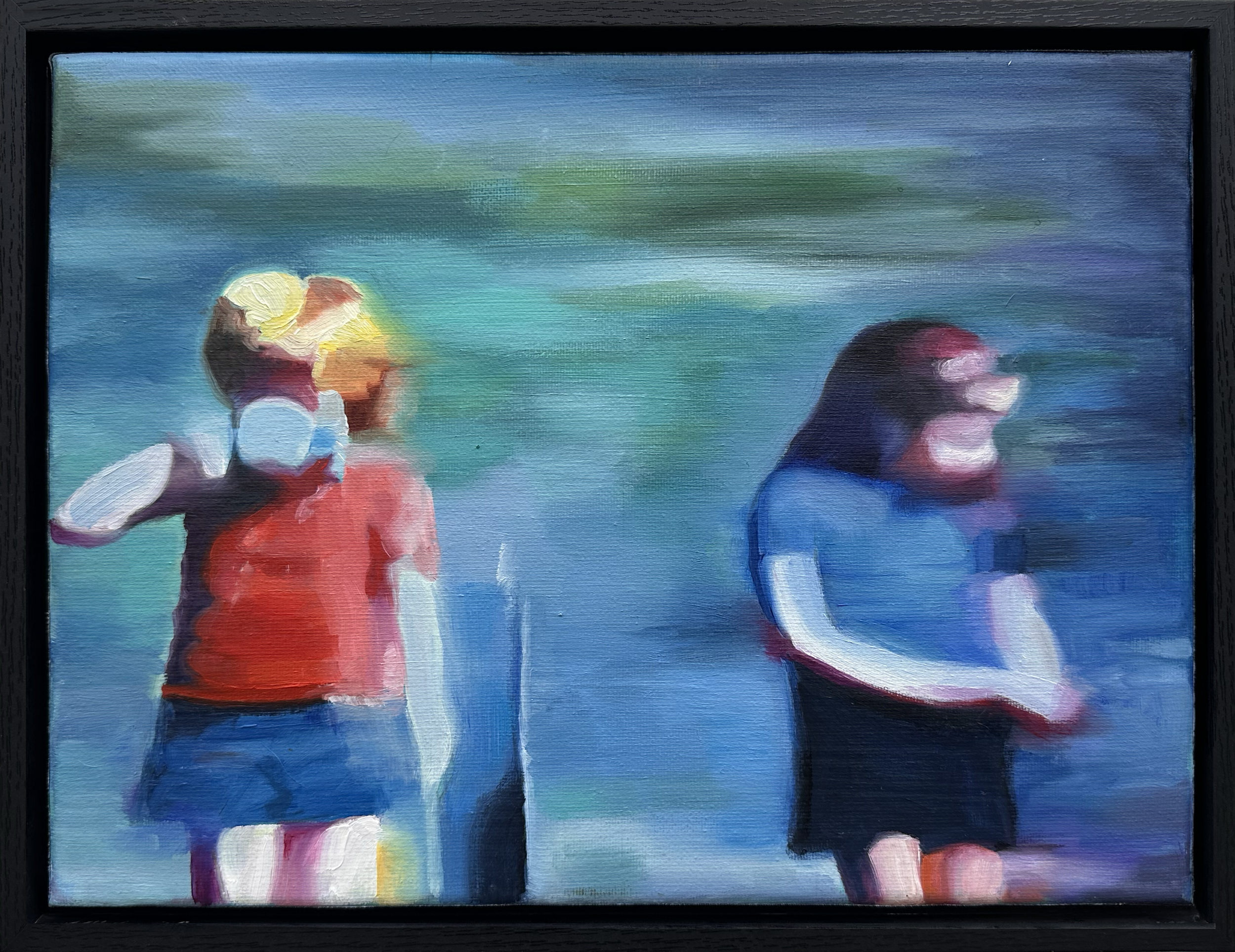 In the Park with Nigel
Oil on Canvas
9x12