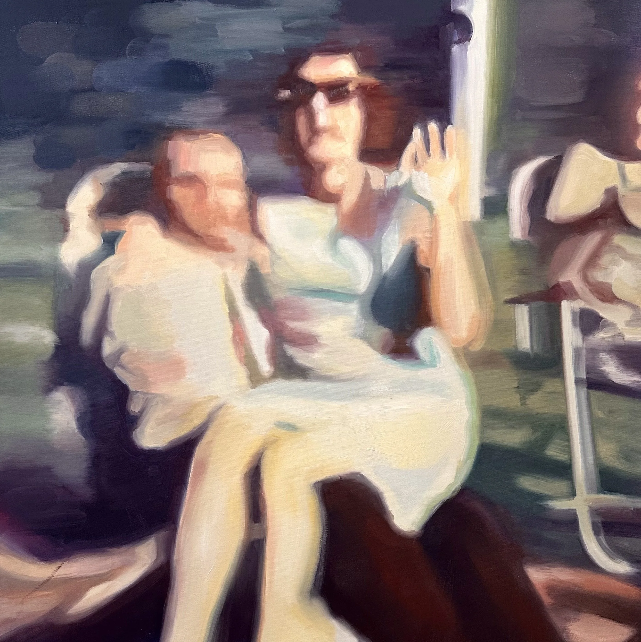 The After Party, 2026 Oil on Canvas 30 x 30
