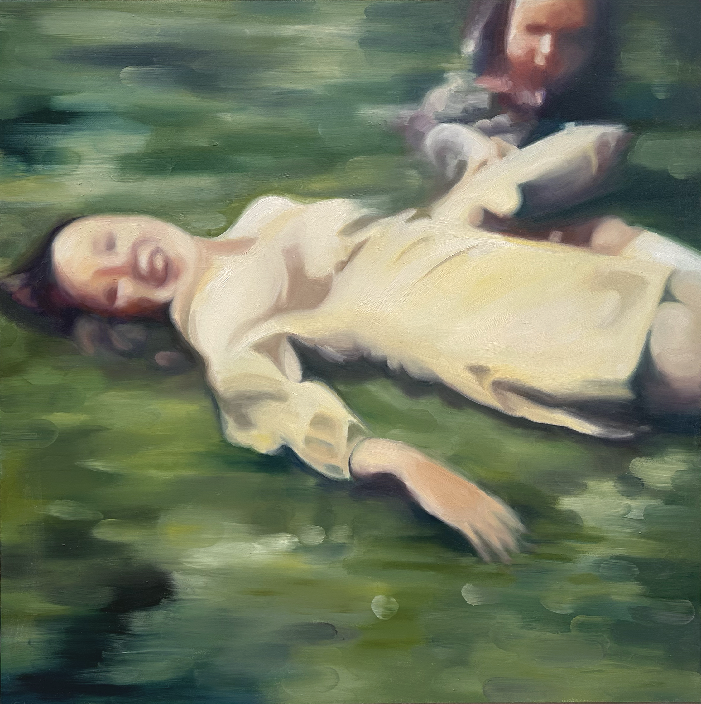 The Wedding, 2026 
Oil on wood panel
36 x 36