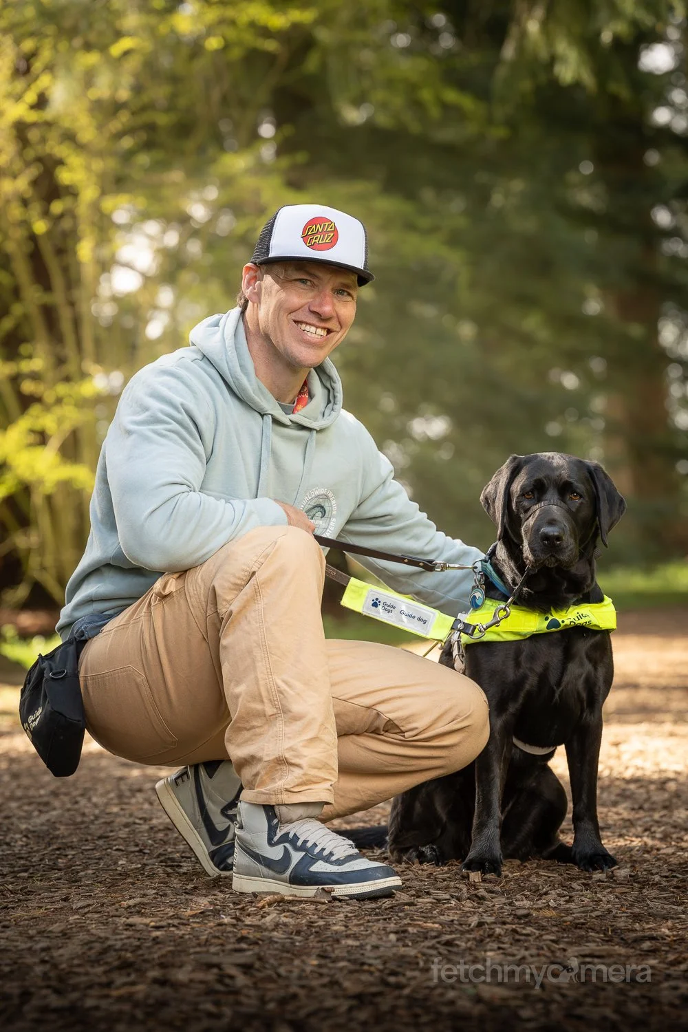 Black Labrador Guide Dog